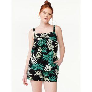 Joyspun Women's Gauze Smocked Cami Top and Shorts Sleep Set size Large (12-14)